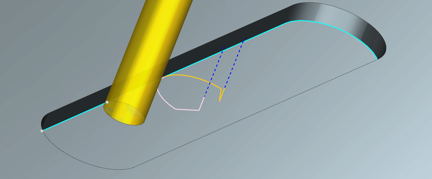 Cutter compensation output from NX CAM